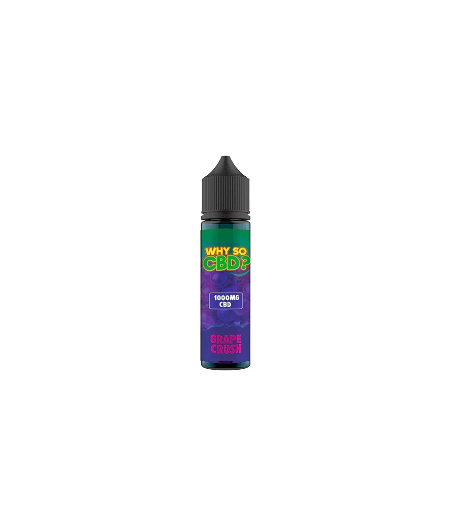 Why So CBD? 1000mg Full Spectrum CBD E-liquid 60ml
