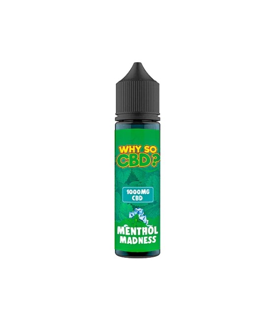 Why So CBD? 1000mg Full Spectrum CBD E-liquid 60ml Why So CBD? 1000mg Full Spectrum CBD E-liquid 60ml