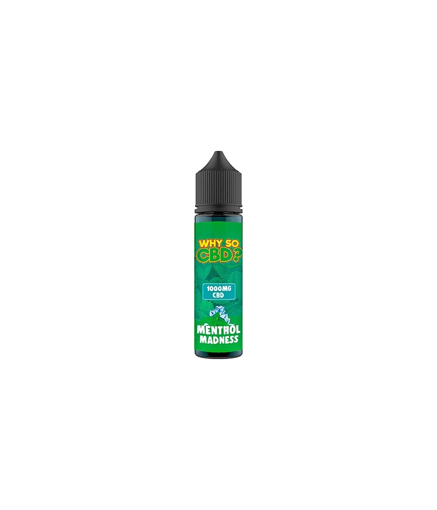 Why So CBD? 1000mg Full Spectrum CBD E-liquid 60ml