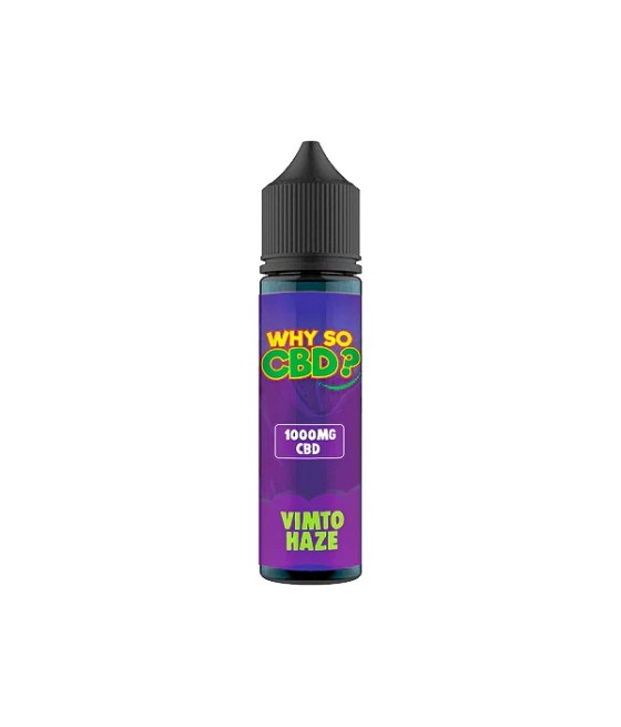 Why So CBD? 1000mg Full Spectrum CBD E-liquid 60ml Why So CBD? 1000mg Full Spectrum CBD E-liquid 60ml