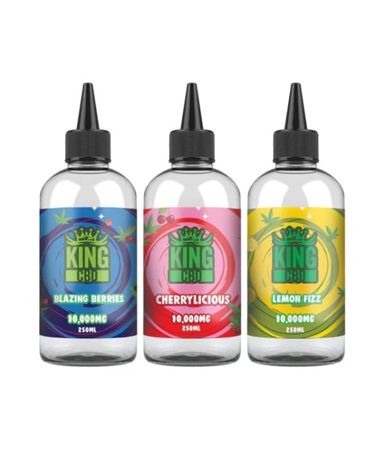 King CBD 10,000mg CBD E-liquid 250ml (BUY 1 GET 1 FREE)