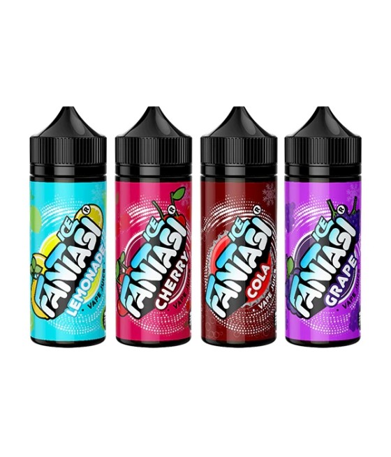 0mg Fantasi Ice 100ml Shortfill E-Liquid (70VG/30PG)