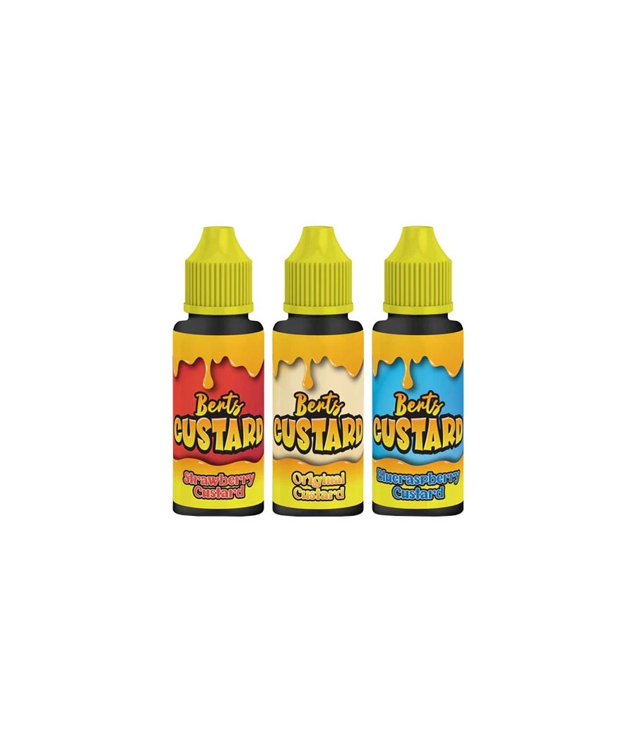 Berts Custard 120ml Shortfill 0mg (70VG/30PG)