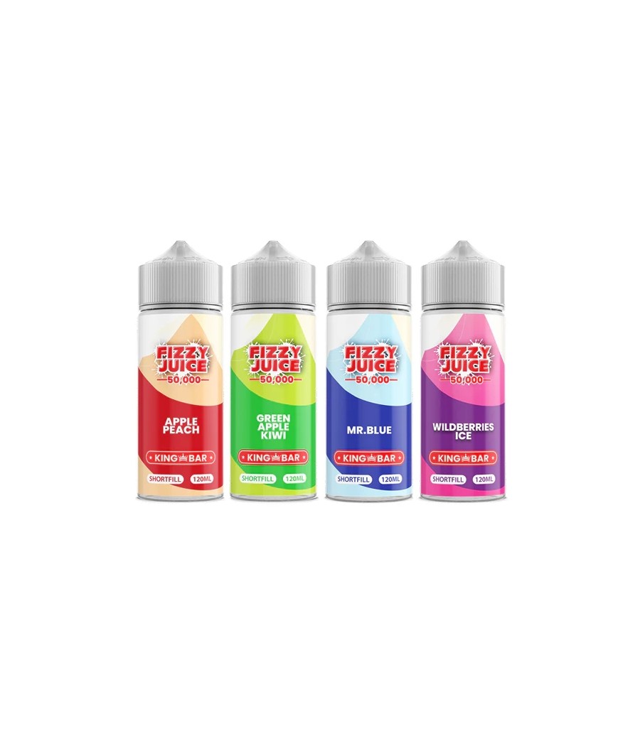 Fizzy Juice King Bar 100ml Shortfill 0mg (70VG/30PG)