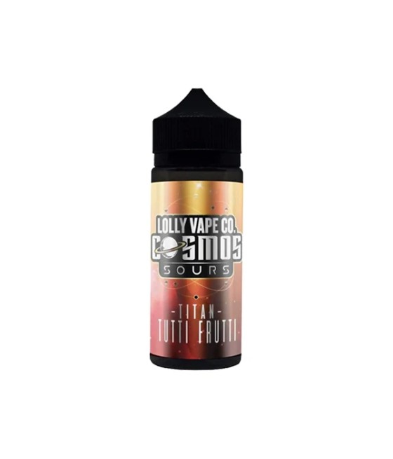 Lolly Vape Co Cosmos Sours 100ml Shortfill 0mg (80VG/20PG)