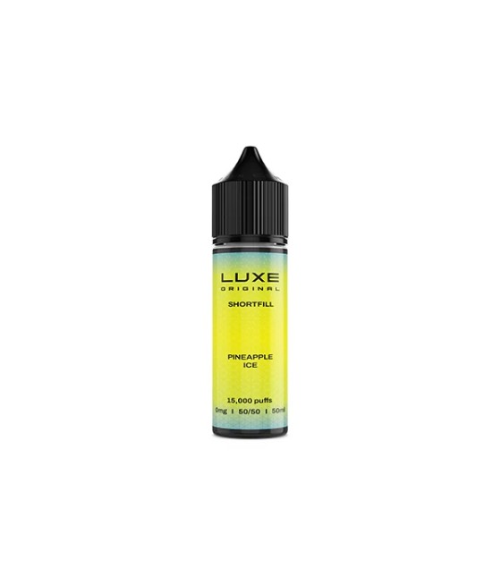 5 x 0mg LUXE Original 50ml Shortfill (50VG/50PG) - Multipack