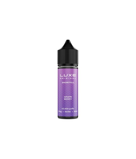 0mg LUXE Original 50ml Shortfill (50VG/50PG)