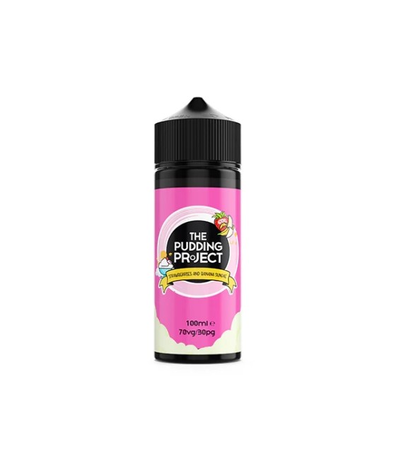 0mg Pudding Project E-liquid Shortfill 100ml (70VG/30PG)