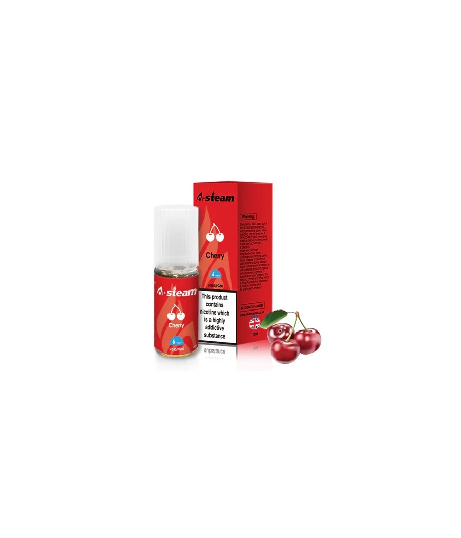A-Steam Fruit Flavours 18MG 10ML (50VG/50PG)
