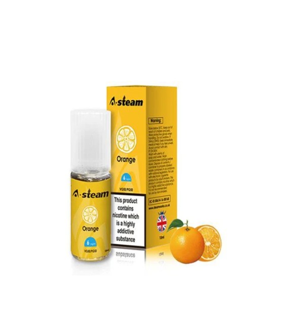A-Steam Fruit Flavours 18MG 10ML (50VG/50PG)