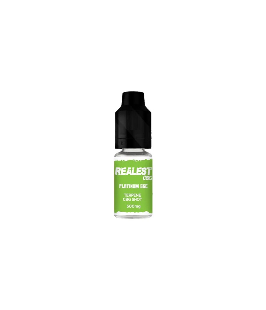Realest CBD 500mg Terpene Infused CBG Booster Shot 10ml (BUY 1 GET 1 FREE)