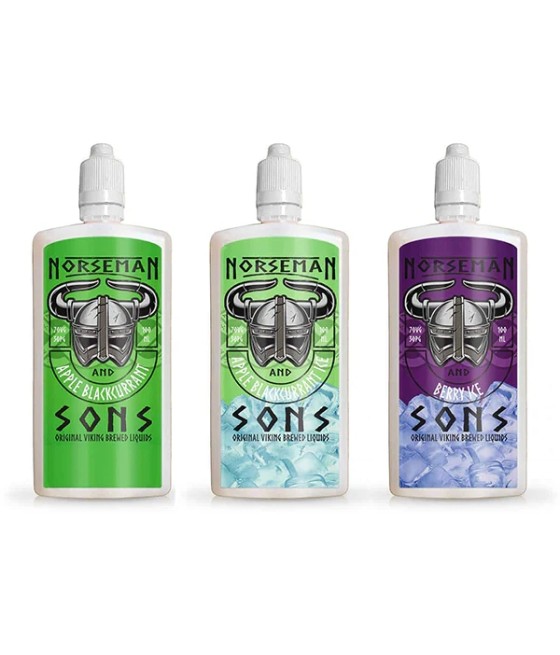 Norsemen 100ml Shortfill Flask Classics 0mg (70VG/30PG)