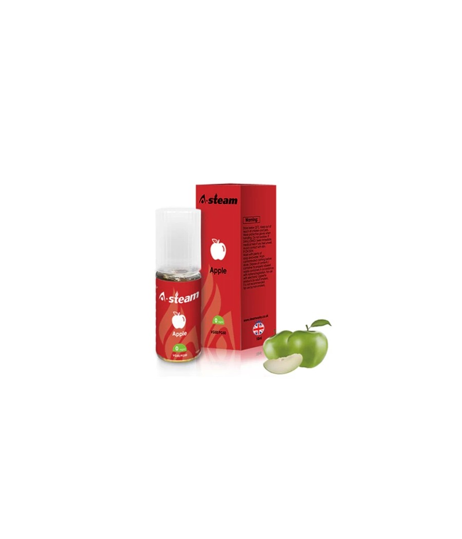A-Steam Fruit Flavours 12MG 10ML (50VG/50PG)