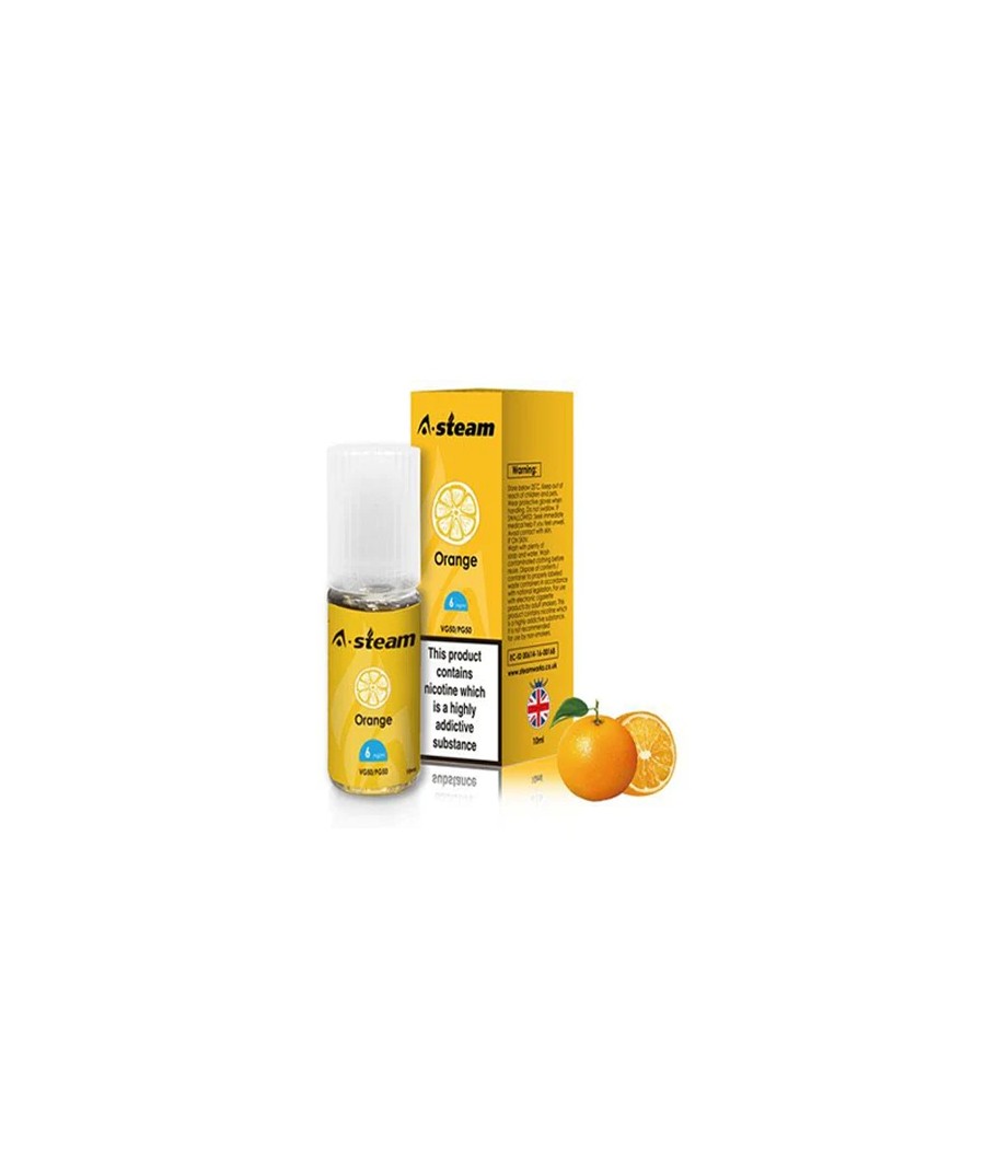 A-Steam Fruit Flavours 12MG 10ML (50VG/50PG)