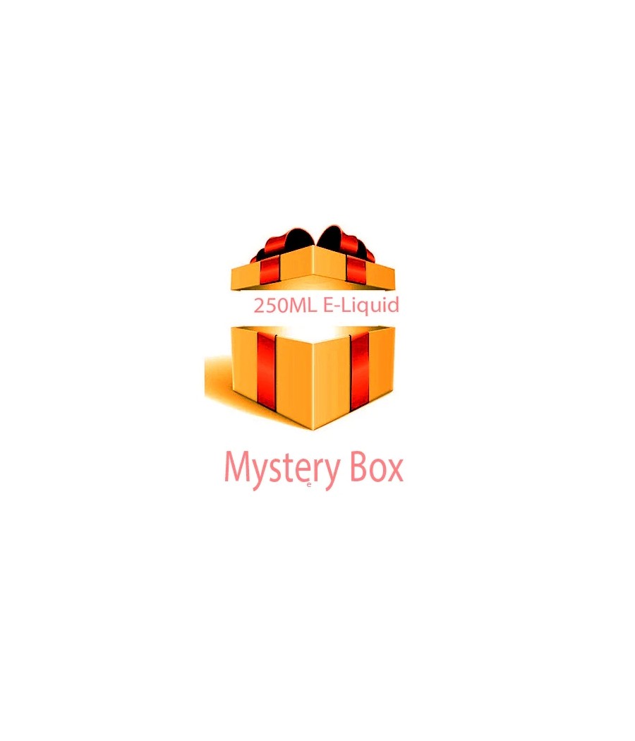 250ml E-liquid MYSTERY BOX + Nic Shots