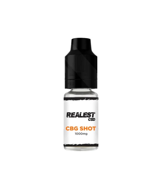 Realest CBD 1000mg CBG E-Liquid Booster Shot 10ml (BUY 1 GET 1 FREE)