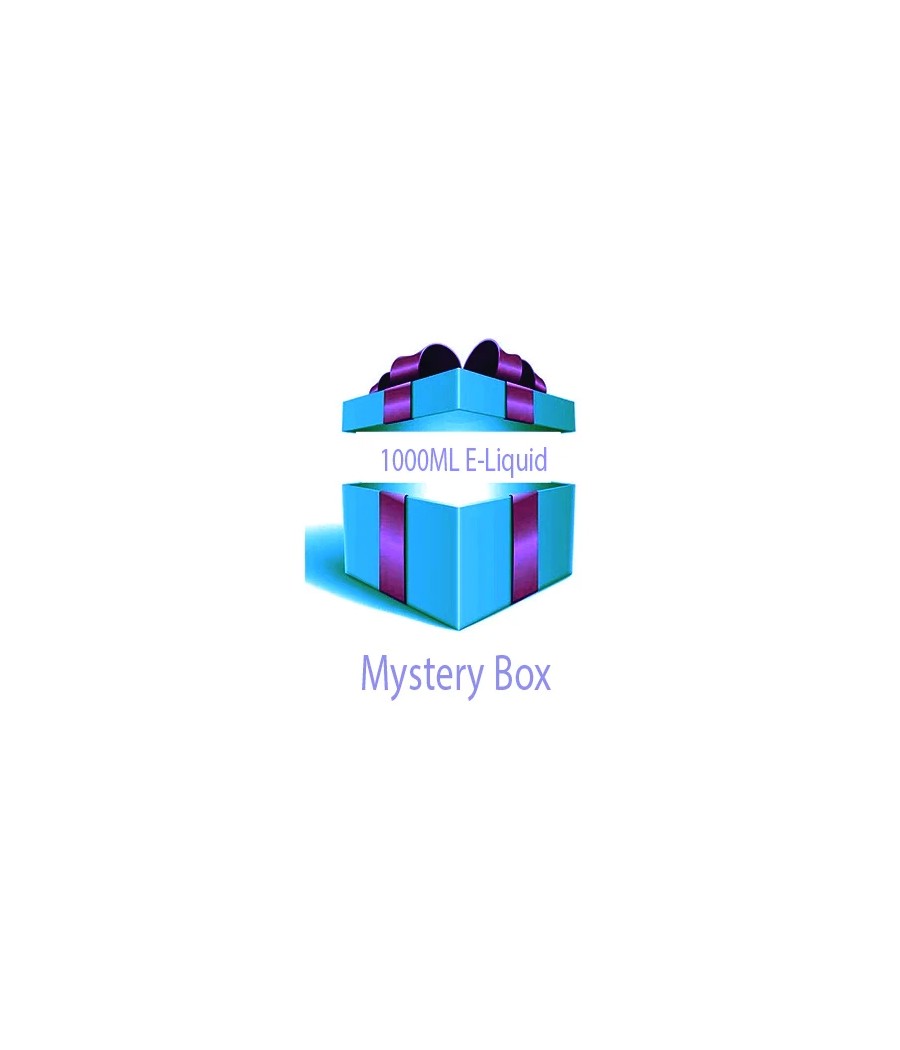 1000ml E-liquid MYSTERY BOX + Nic Shots 1000ml E-liquid MYSTERY BOX + Nic Shots