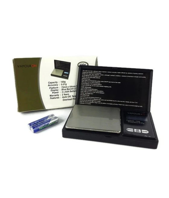 Vapouron Digital 0.01g - 100g Flip Top Scale (P-258 VP)