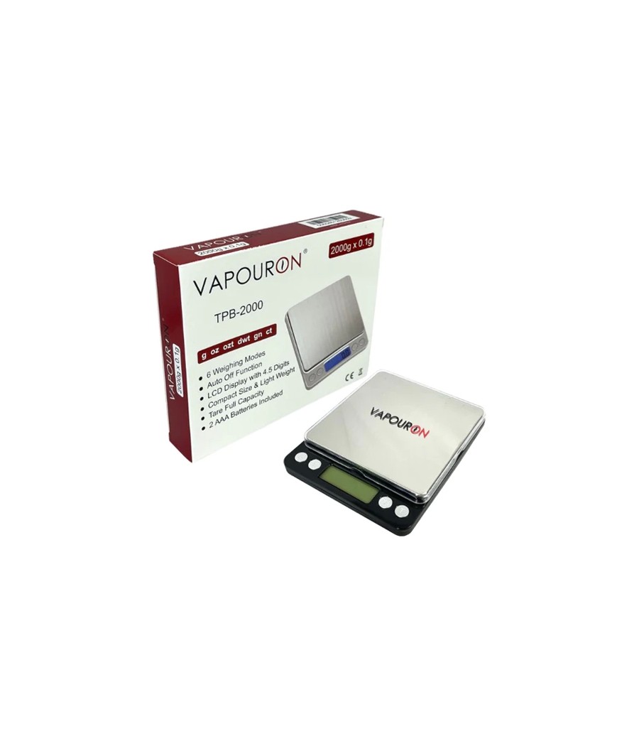 Vapouron TPB Series 0.1g - 2000g Digital Scale (TPB-2000)