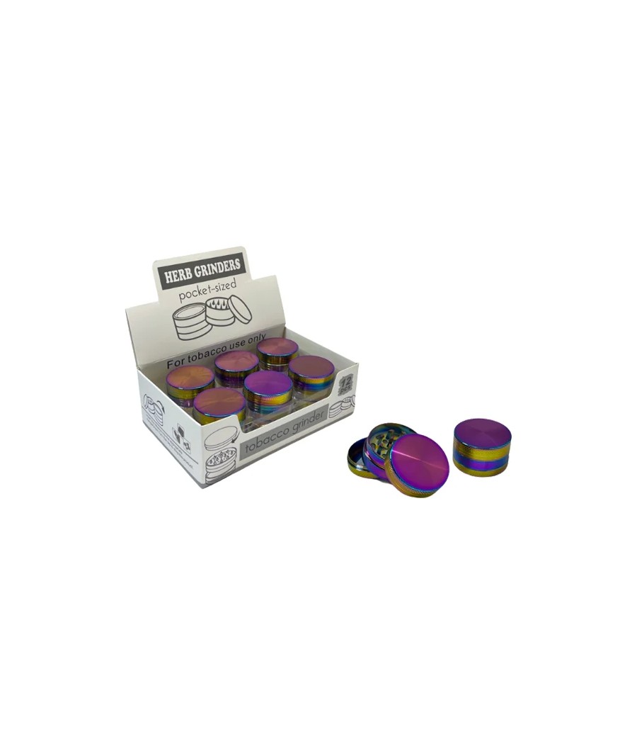 3 Parts Rainbow Metal Grinder - DK-5662-3