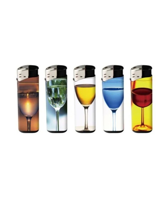 50 x 4Smoke Electronic Printed Lighters - ZY218DK