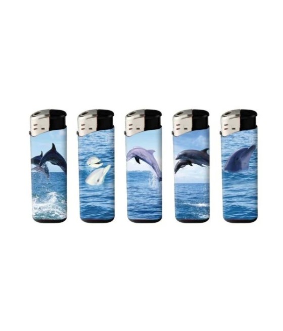 50 x 4Smoke Electronic Printed Lighters - ZY218DK
