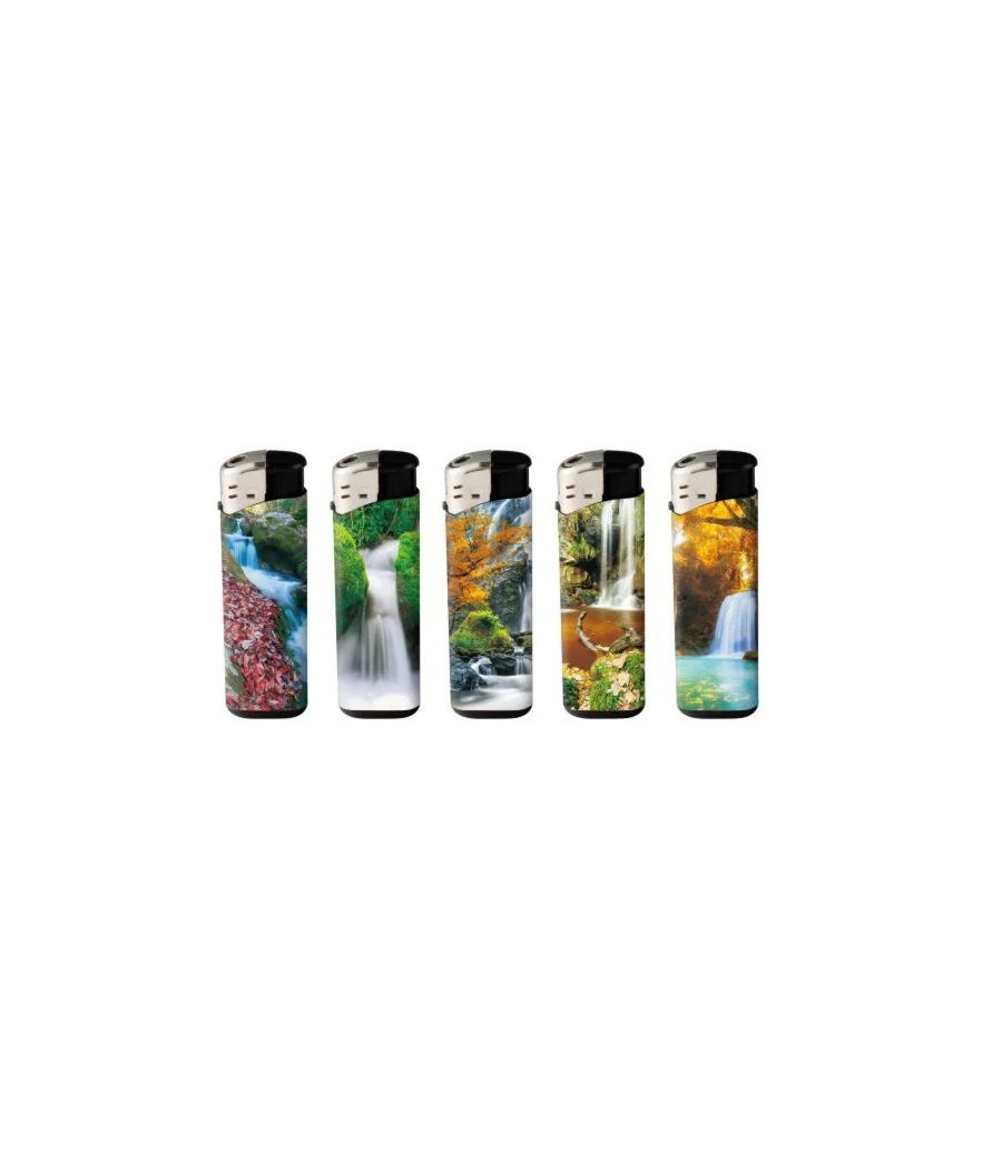50 x 4Smoke Electronic Printed Lighters - ZY218DK