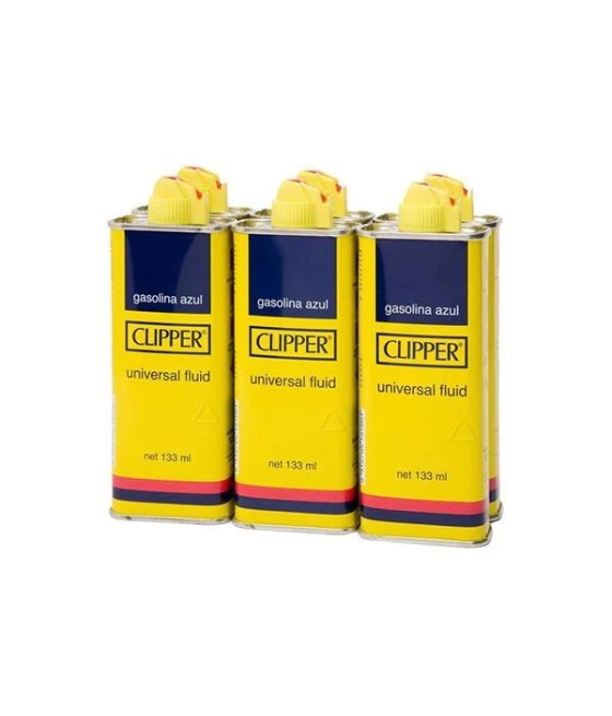Clipper Tin Lighter Fluid 100ml - Pack of 6