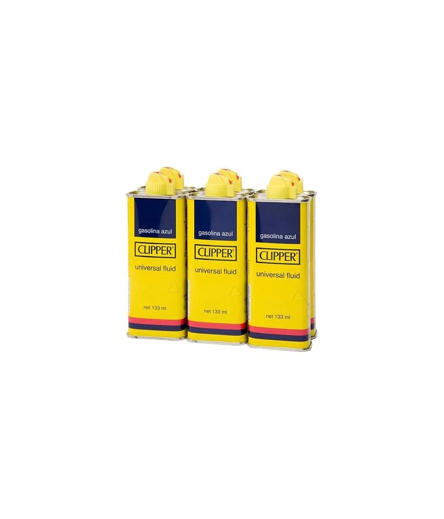 Clipper Tin Lighter Fluid 100ml - Pack of 6