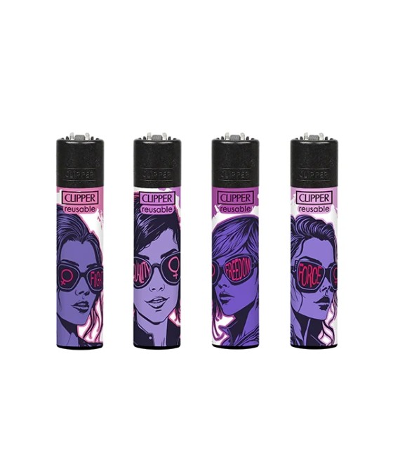 40 Clipper D40 CP11RH Classic Flint Womens Day Lighters - CL3C1574UKH
