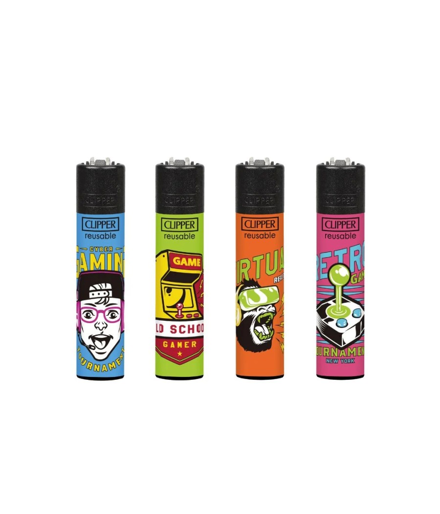 40 Clipper CP11RH Classic Game Tour Flint Lighters - CL3C1654