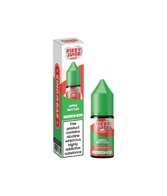 10mg Fizzy Juice King Bar 10ml Nic Salts (50VG/50PG)