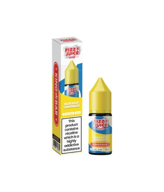 10mg Fizzy Juice King Bar 10ml Nic Salts (50VG/50PG)