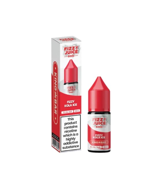 10mg Fizzy Juice King Bar 10ml Nic Salts (50VG/50PG)