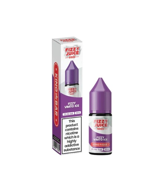 10mg Fizzy Juice King Bar 10ml Nic Salts (50VG/50PG)