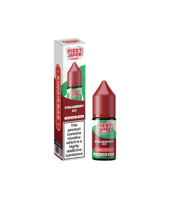 10mg Fizzy Juice King Bar 10ml Nic Salts (50VG/50PG)
