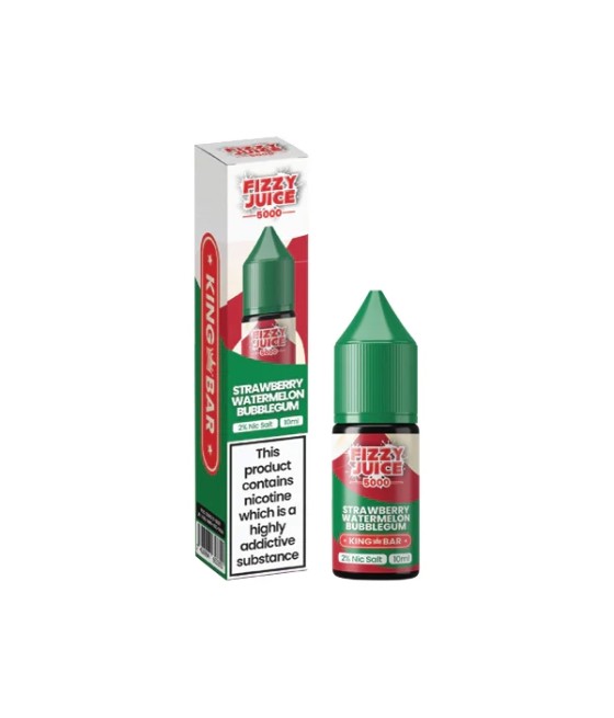 10mg Fizzy Juice King Bar 10ml Nic Salts (50VG/50PG)