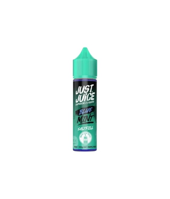 0mg Just Juice Mint 40ml Saltfills (40VG/60PG)