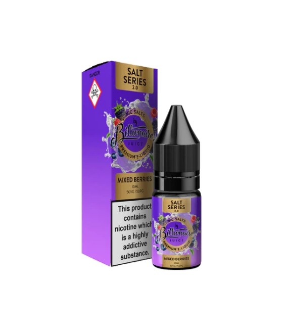 10mg Billionaire Juice Salt Series 2.0 10ml Nic Salts (50VG/50PG)