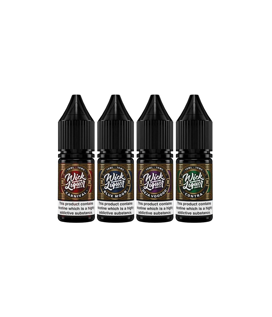 10mg Wick Liquor 10ml Nic Salts (50VG/50PG)