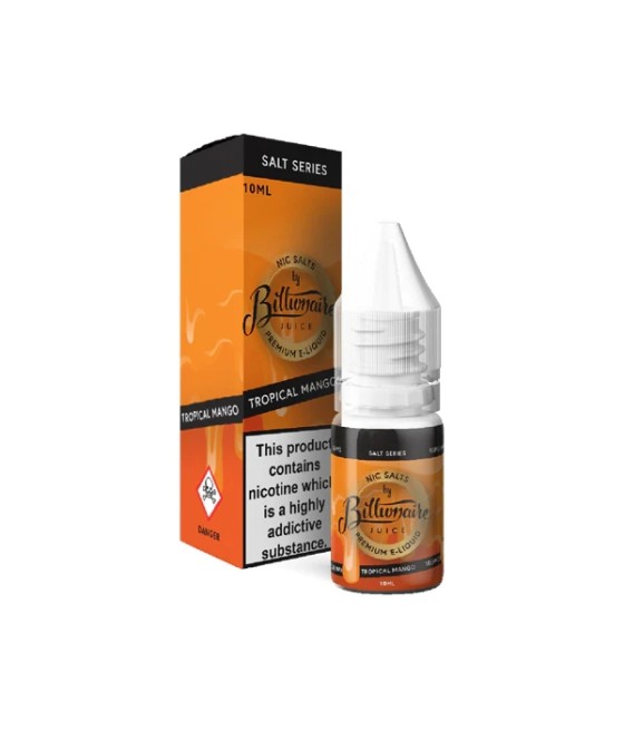 20mg Billionaire Juice Salt Series 10ml Nic Salts (50VG/50PG)