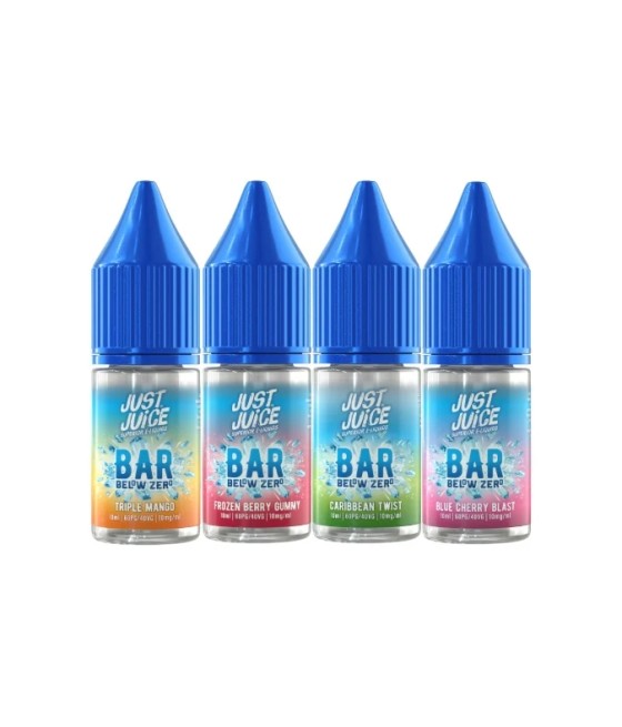 10mg Just Juice Bar Below Zero 10ml Nic Salt (40VG/60PG)