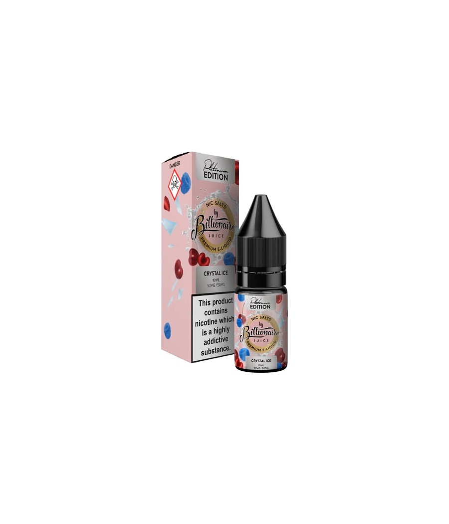 20mg Billionaire Juice Platinum Edition 10ml Nic Salts (50VG/50PG)