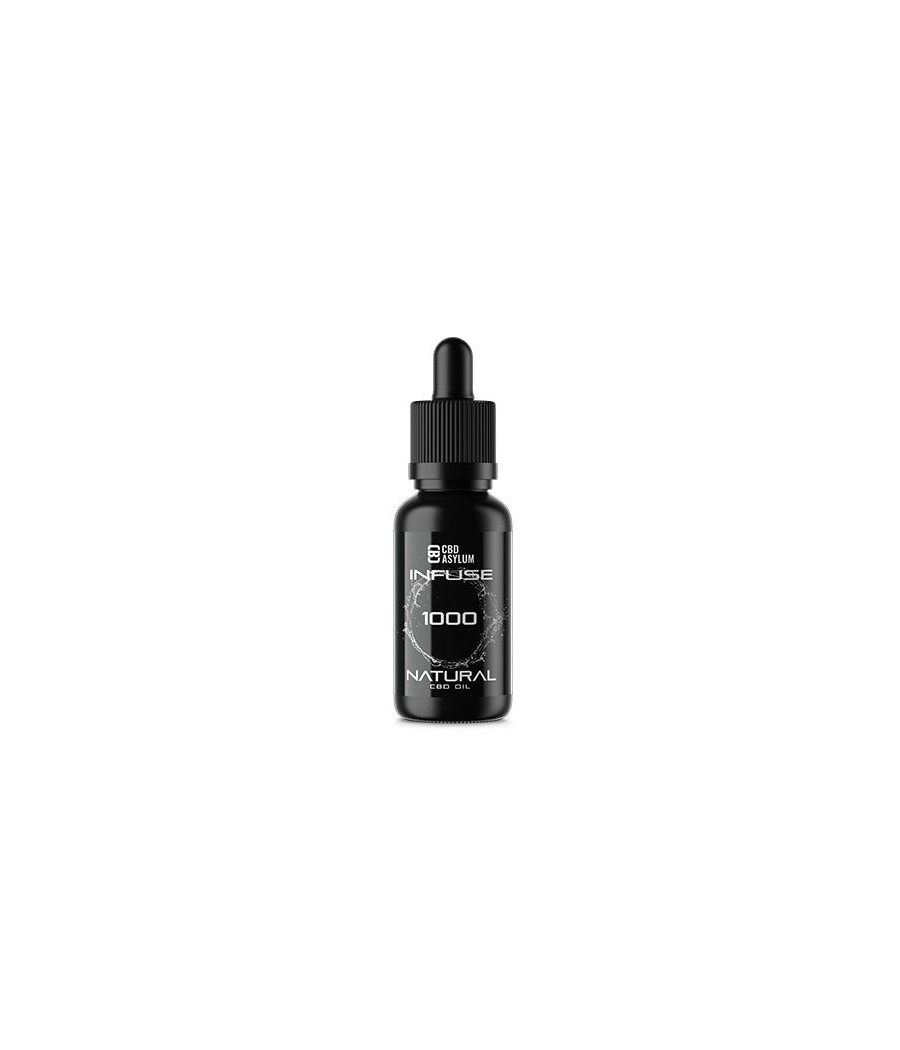 Buy Infuse 1000mg CBD Natural Oil - 30ml  | CBD Asylum