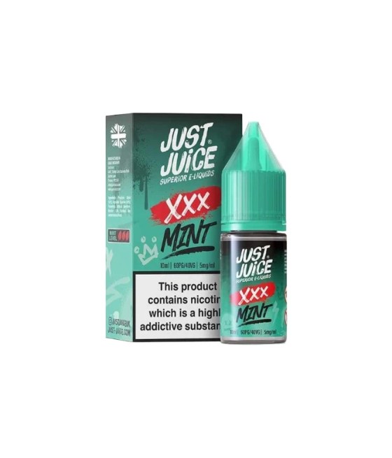 5mg Just Juice Mint 10ml Nic Salt (40VG/60PG)
