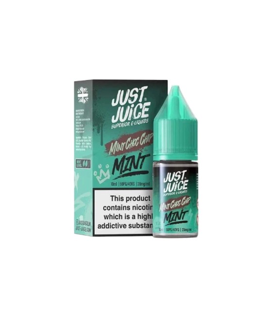 20mg Just Juice Mint 10ml Nic Salt (40VG/60PG)