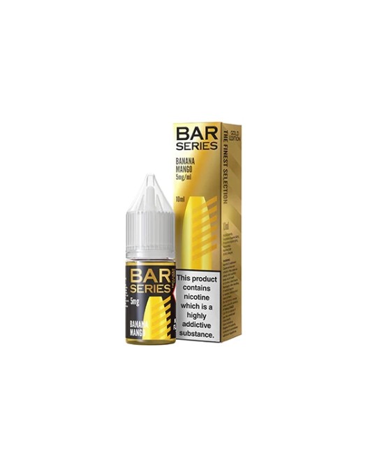 5mg Bar Series Gold Edition 10ml Nic Salt (50VG/50PG)