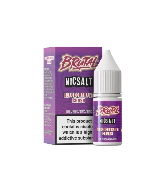 10mg Just Juice Brutal Drinks 10ml Nic Salt (40VG/60PG)