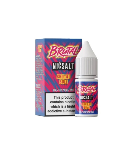 10mg Just Juice Brutal Drinks 10ml Nic Salt (40VG/60PG)