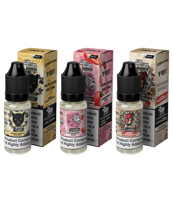 10mg The Panther Series Desserts By Dr Vapes 10ml Nic Salt (50VG/50PG)